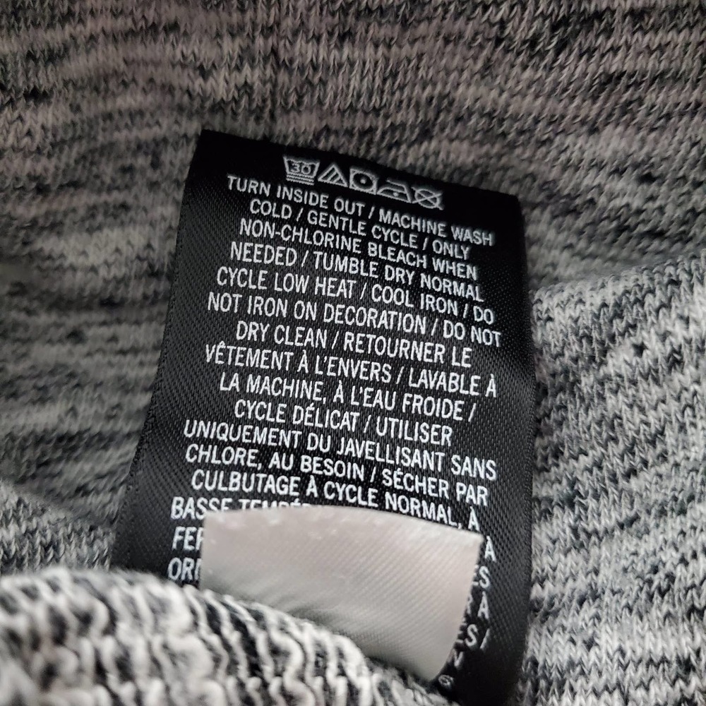 PINK Victoria's Secret Gray/Black Cowl Neck Pullover Sweatshirt S - Picture 6 of 6